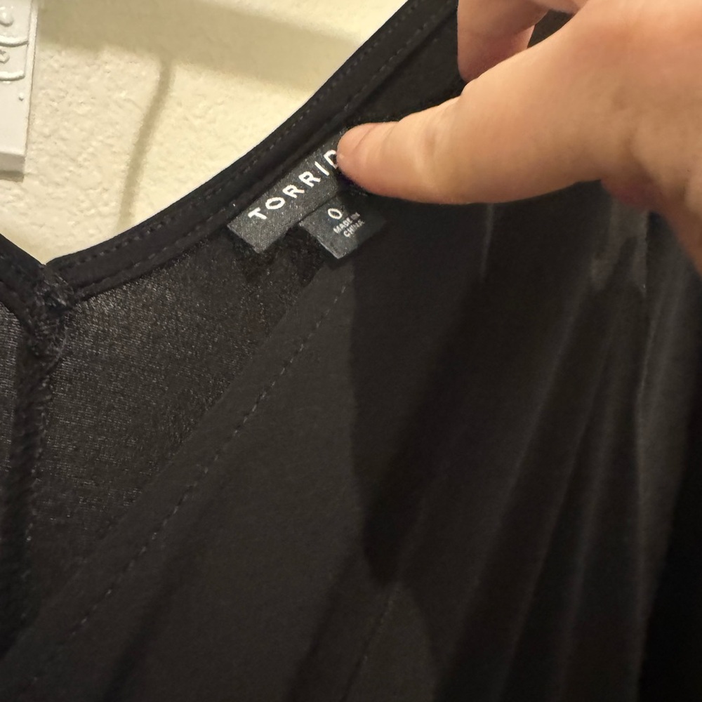 Torrid Elegant Black Dress
